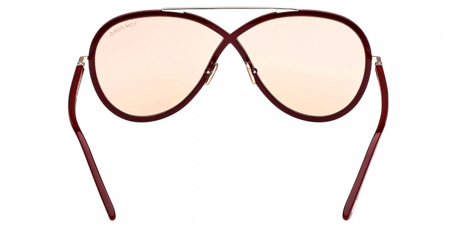 Color: Shiny Rose Gold/T Logo (69E) - Tom Ford FT1007Rickie69E65