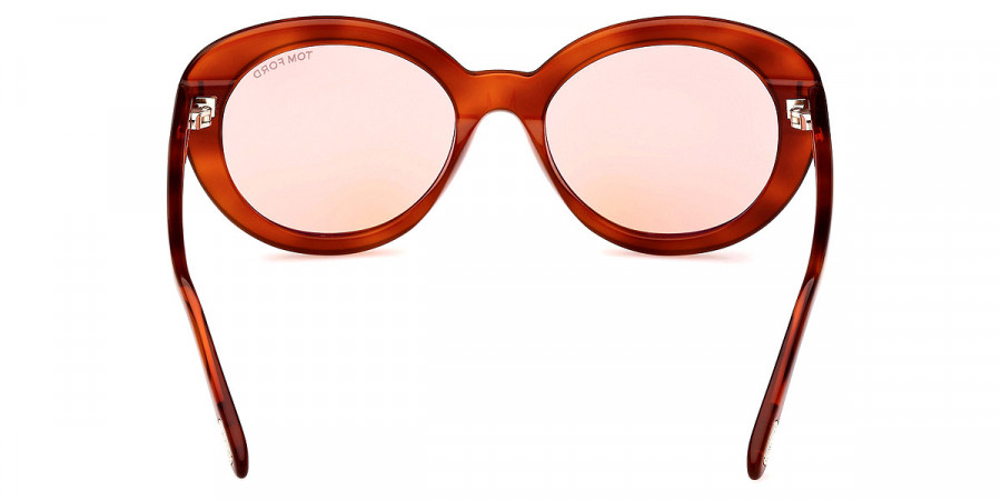 Color: Shiny Blonde Havana/T Logo (53Y) - Tom Ford FT1009Lily-0253Y55