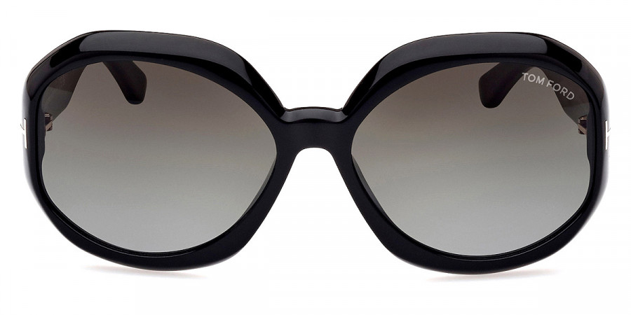 Tom Ford™ FT1011 Georgia-02 01B 62 - Shiny Black