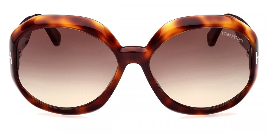 Tom Ford™ FT1011 Georgia-02 52B 62 - Dark Havana