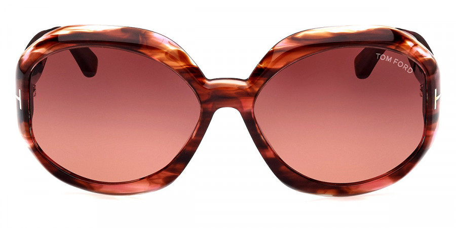 Tom Ford™ FT1011 Georgia-02 55F 62 - Colored Havana