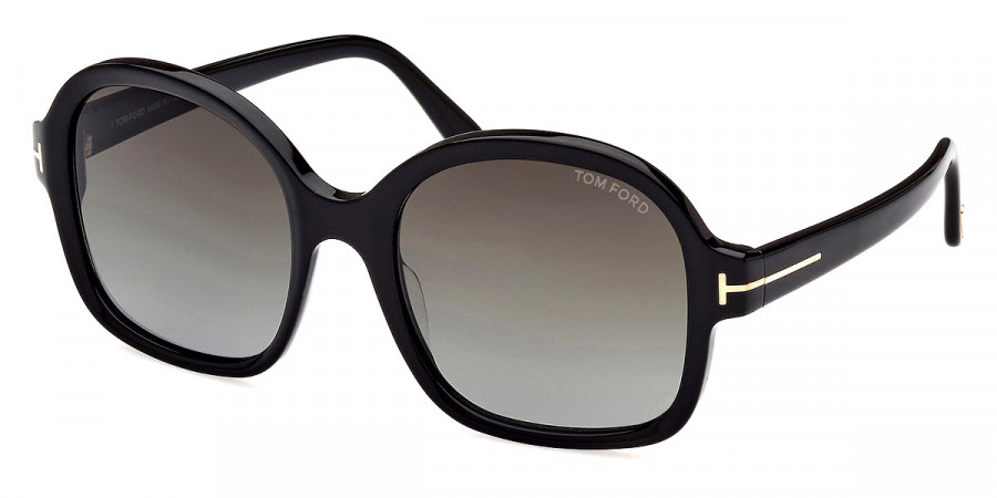 Color: Shiny Black (01B) - Tom Ford FT103401B57