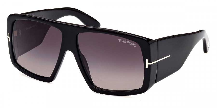 Color: Shiny Black (01B) - Tom Ford FT103601B60