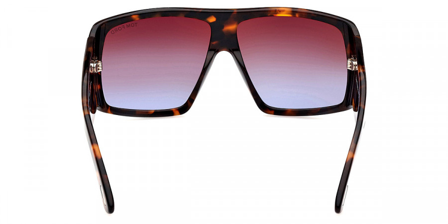 Color: Shiny Dark Havana/T Logo (56F) - Tom Ford FT1036Raven56F60