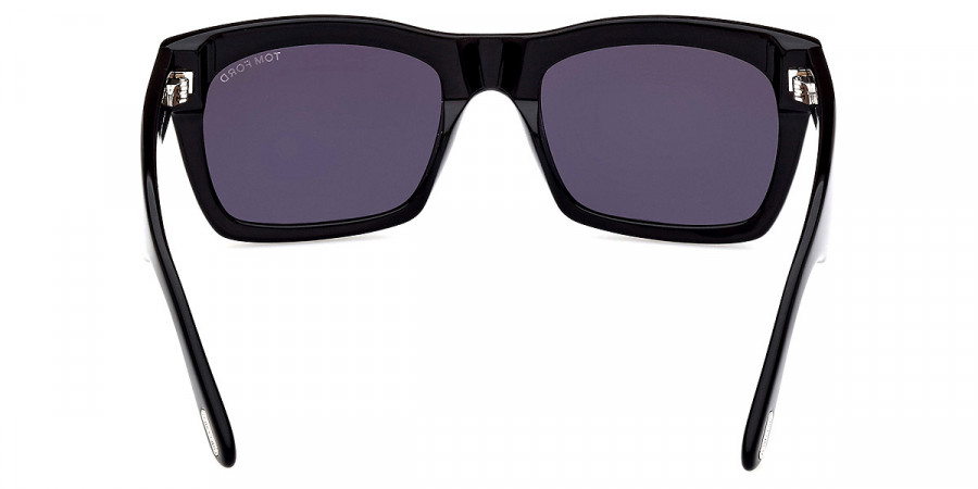 Color: Shiny Black/T Logo (01A) - Tom Ford FT1062Nico-0201A56