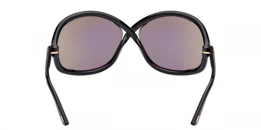 Color: Shiny Black/T Logo (01A) - Tom Ford FT1068Bettina01A68