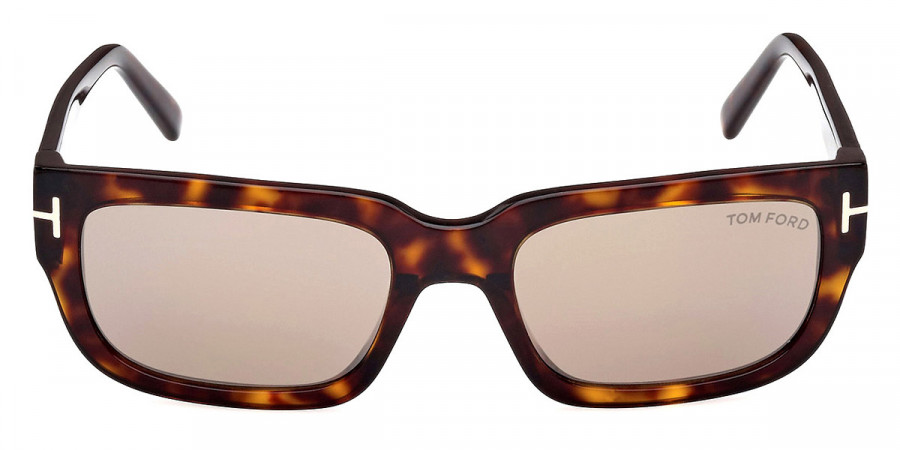 Tom Ford™ Ezra FT1075 52L 54 - Dark Havana