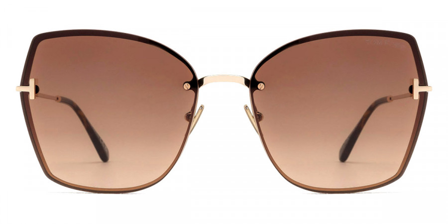 Tom Ford™ FT1107 Nickie-02 28F 62 - Shiny Rose Gold