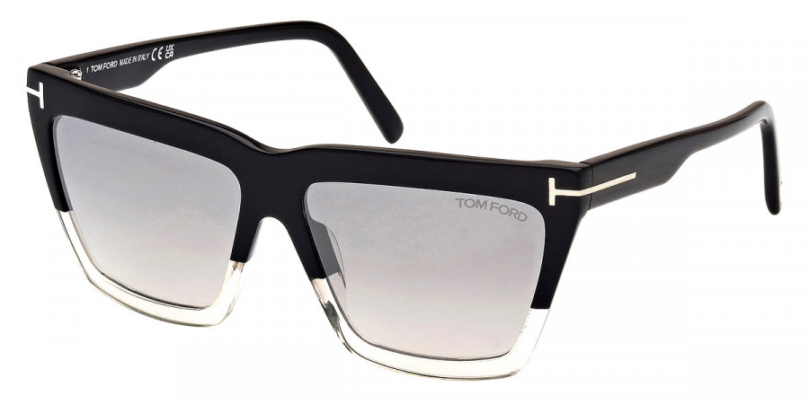 Color: Black/Crystal (05C) - Tom Ford FT111005C56