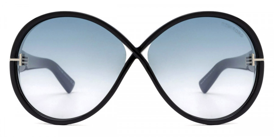 Tom Ford™ FT1116 Edie-02 01X 64 - Shiny Black