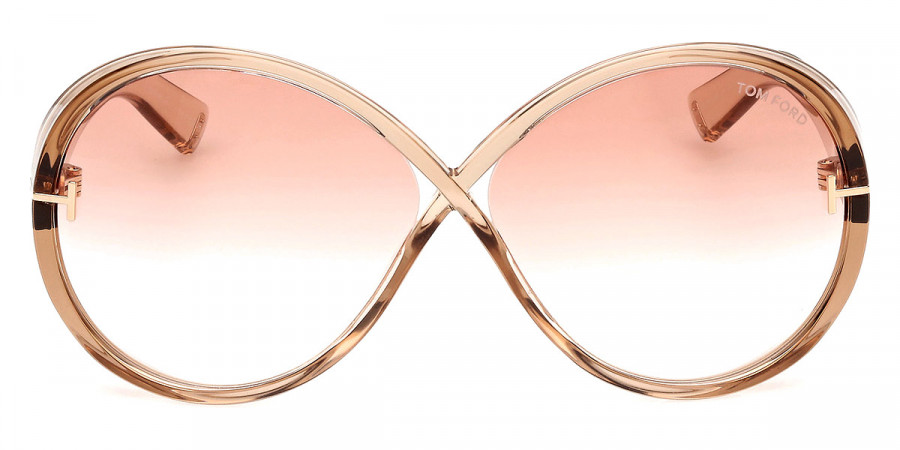 Tom Ford™ FT1116 Edie-02 45T 64 - Shiny Light Brown