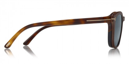 Tom Ford™ FT5532-B 56V 49 Havana to Black/Blue Eyeglasses