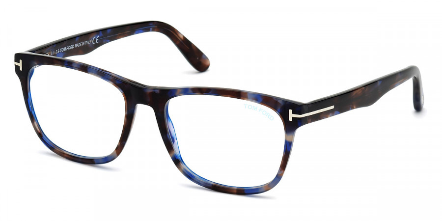 Color: Shiny Blue Havana (055) - Tom Ford FT5662-B05556