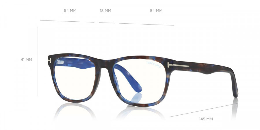 Color: Shiny Vintage Havana (056) - Tom Ford FT5662-B05654