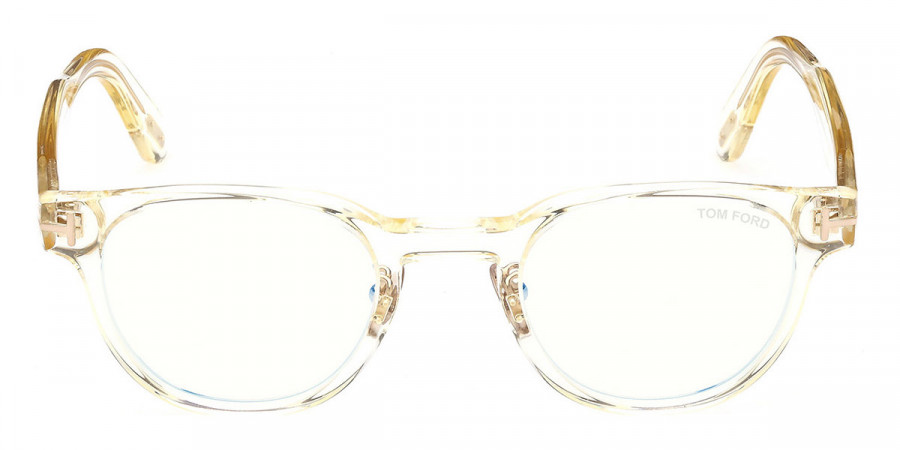 Tom Ford™ FT5783-D-B 039 47 - Shiny Transparent Light Yellow/T Logo