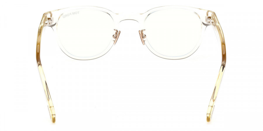 Color: Shiny Transparent Light Yellow/T Logo (039) - Tom Ford FT5783-D-B03947