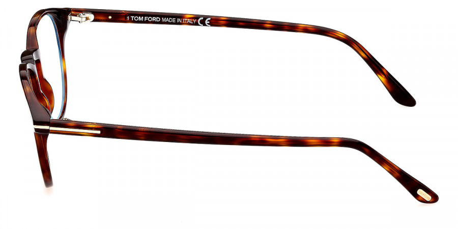 Color: Shiny Auburn Havana/T Logo (054) - Tom Ford FT5803-B05449