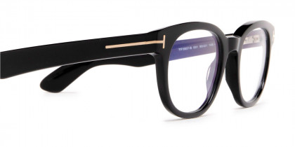 Tom Ford™ FT5807-B 001 50 Shiny Black/T Logo Eyeglasses