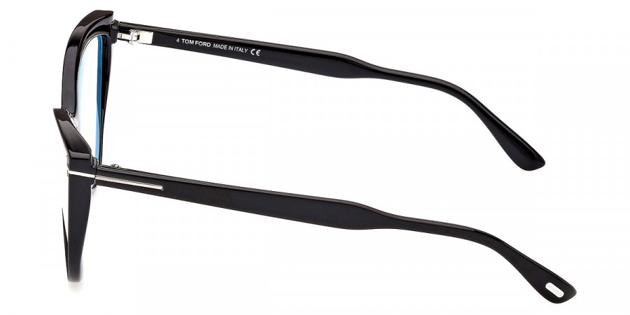 Color: Matte Black/T Logo (005) - Tom Ford FT5843-B00556