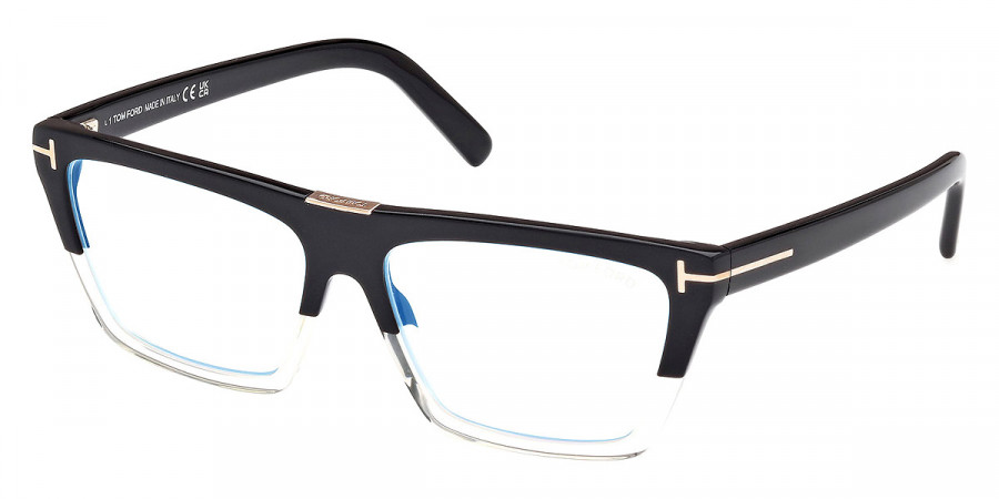 Color: Black/Gradient/Shiny Black (005) - Tom Ford FT5912-B00557