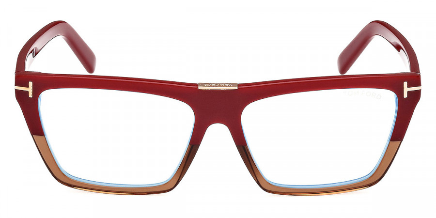 Tom Ford™ FT5912-B 083 57 - Bordeaux/Gradient/Shiny Bordeaux