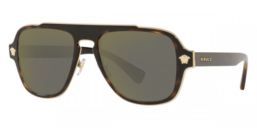 Color: Havana (12524T) - Versace VE219912524T56