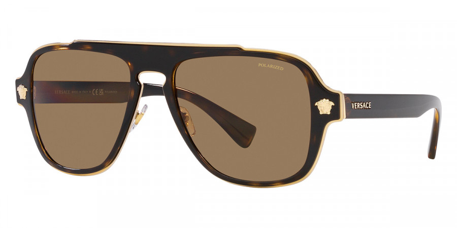 Color: Havana (1252LA) - Versace VE21991252LA56