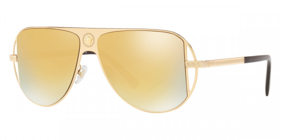 Color: Gold (10027P) - Versace VE221210027P57