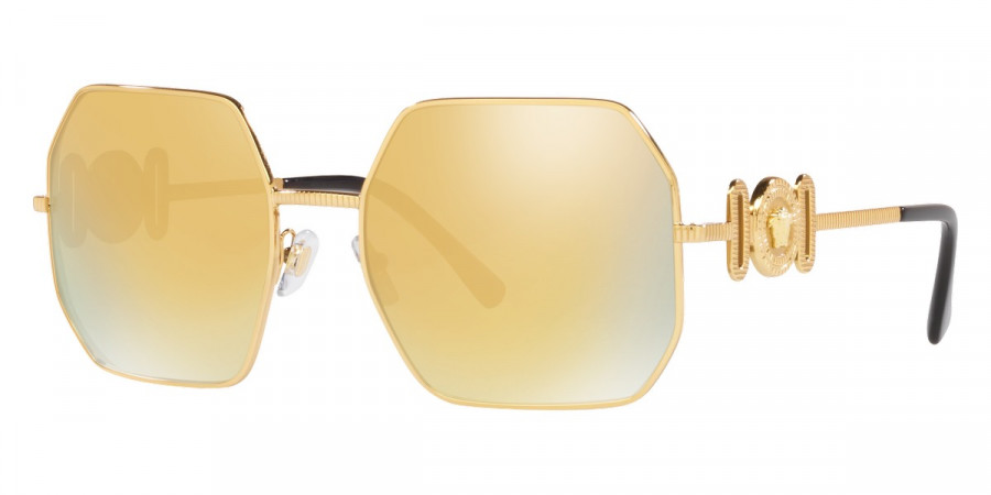 Color: Gold (10027P) - Versace VE224810027P58