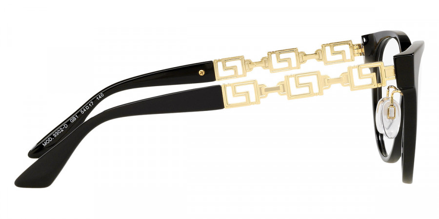 Color: Black/Gold (GB1) - Versace VE3302DGB154