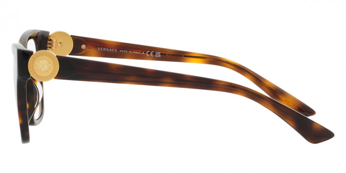 Versace™ VE3341U 108 50 Havana Eyeglasses