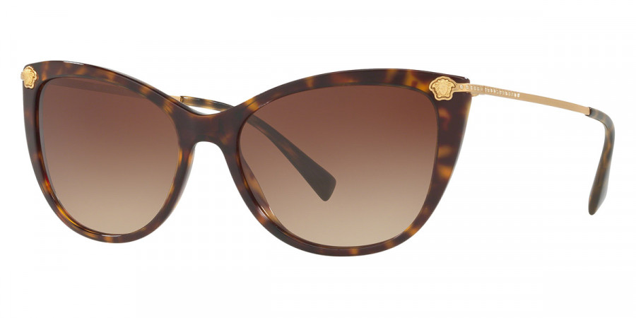 Color: Havana/Matte Gold (108/13) - Versace VE4345B108/1357