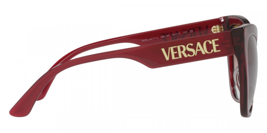 Color: Transparent Red (388/89) - Versace VE4417U388/8956