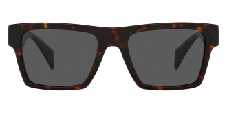 Versace VE4445F 54 Dark Orange & Opal Beige Sunglasses