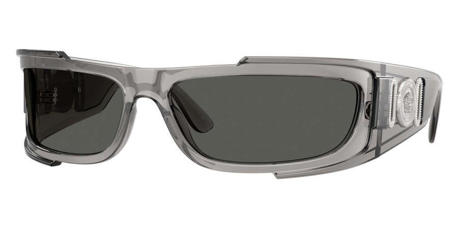 Versace™ VE4446 593/87 67 - Gray Transparent