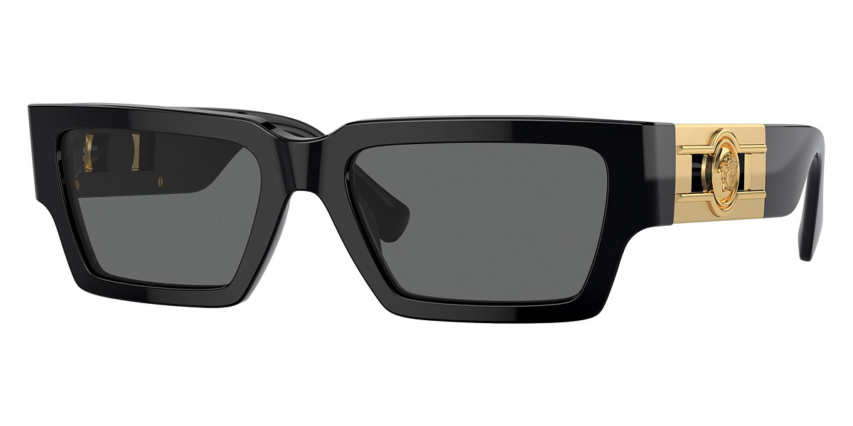 Versace™ VE4459 GB1/87 54 Black Sunglasses