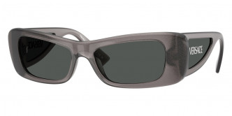 Versace™ VE4481 550287 54 - Gray Glitter Transparent