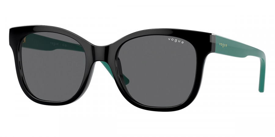 Vogue Eyewear™ VJ2023 W44/87 47 - Black/Full Green