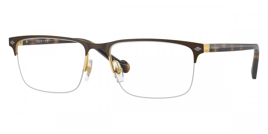 Vogue™ VO4292 5190S 54 - Top Matte Brown/Gold/Total Dark Havana