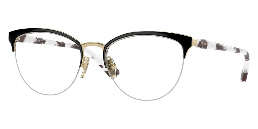 Vogue Eyewear™ VO4304 352 51 - Top Black/Pale Gold/Ivory Tortoise