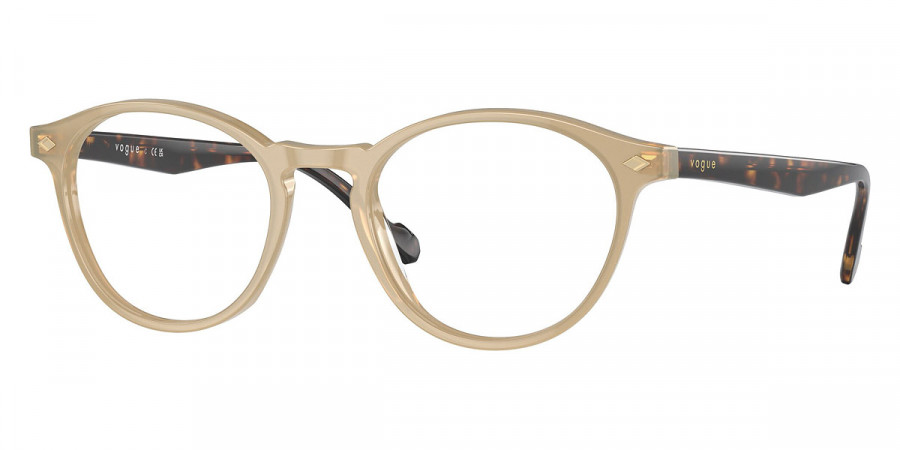 Vogue Eyewear™ VO5326 W900 49 - Opal Beige/Dark Havana