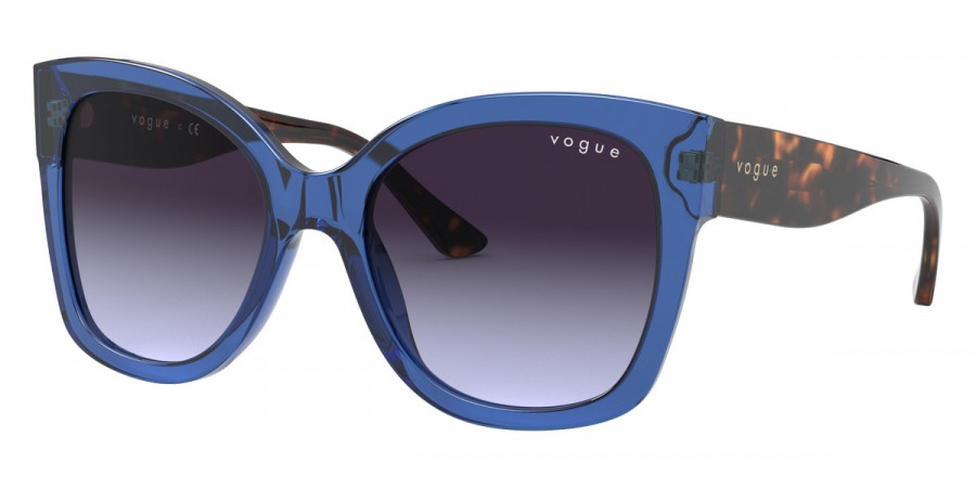 Color: Transparent Blue (28304Q) - Vogue VO5338S28304Q54