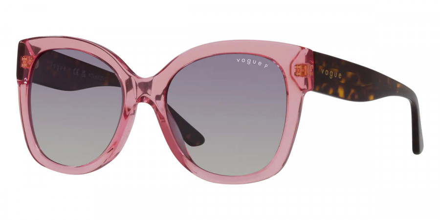 Color: Transparent Pink (28368J) - Vogue VO5338S28368J54