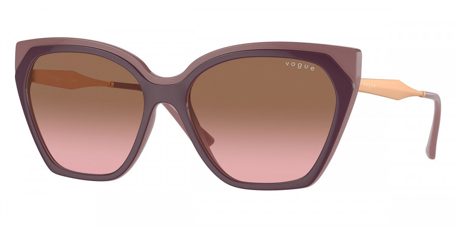 Vogue™ VO5521S 310014 57 - Top Red Purple/Old Pink/Rose Gold