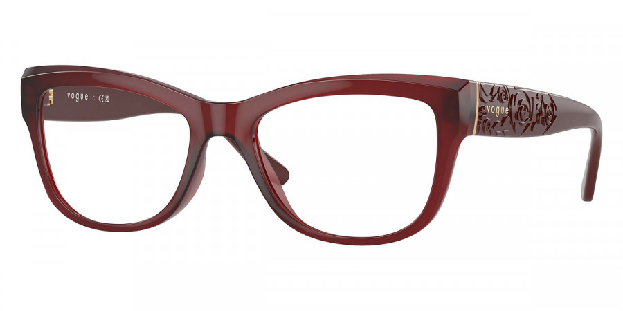 Vogue Eyewear™ VO5528 3094 53 - Opal Red/Full Red