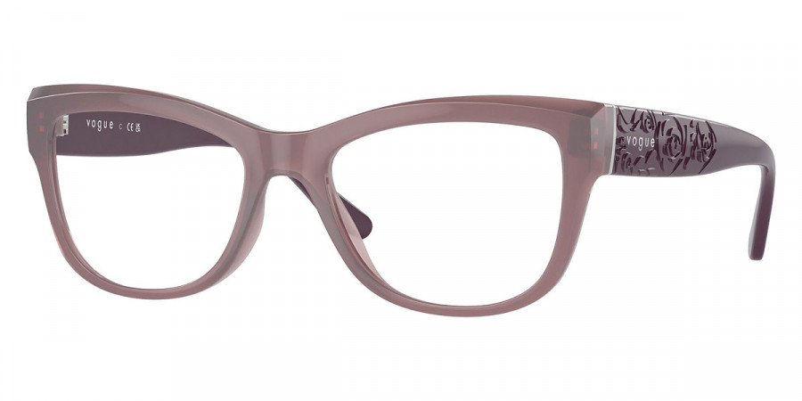 Vogue Eyewear™ VO5528 3096 53 - Opal Pink/Full Purple