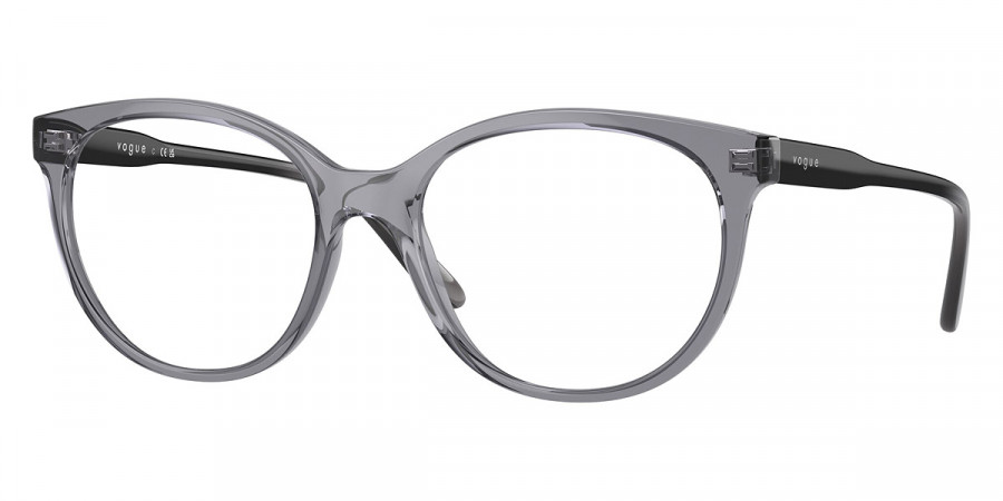 Vogue Eyewear™ VO5552F 1981 53 - Black Gradient Transparent Gray