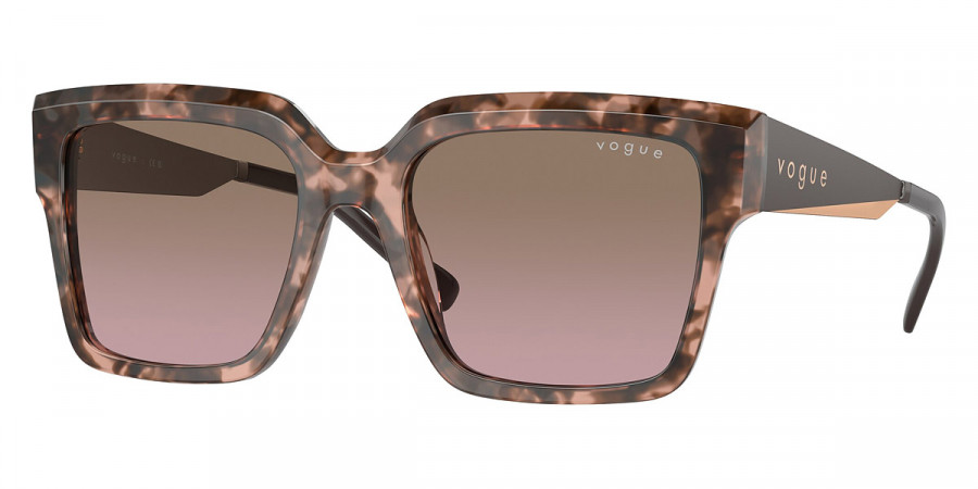 Vogue Eyewear™ VO5553S 314514 54 - Rose Tortoise/Matte Brown/Rose Gold