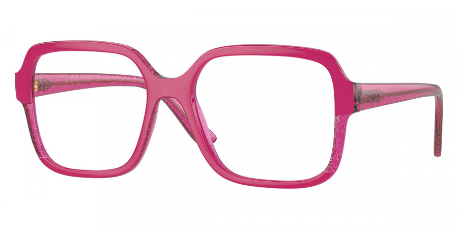 Vogue Eyewear™ VO5555 3135 54 - Cherry/Transparent Fuchsia Glitter