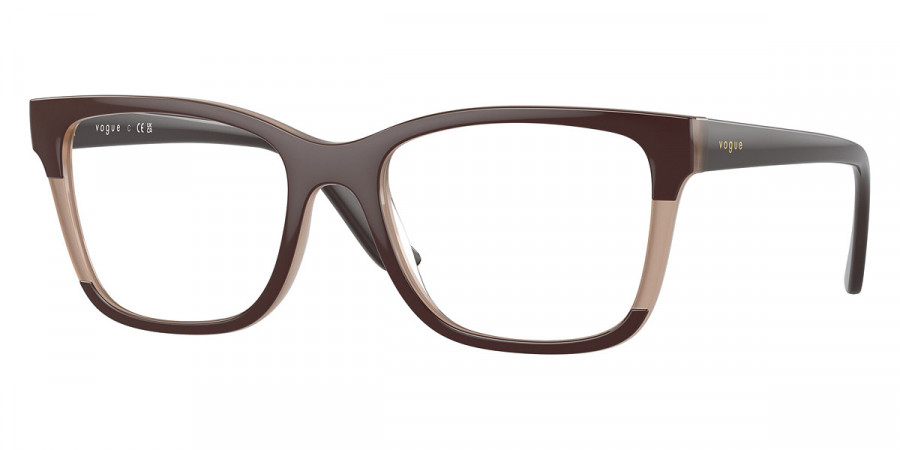 Vogue Eyewear™ VO5556F 3153 53 - Top Brown/Milky Brown/Full Brown